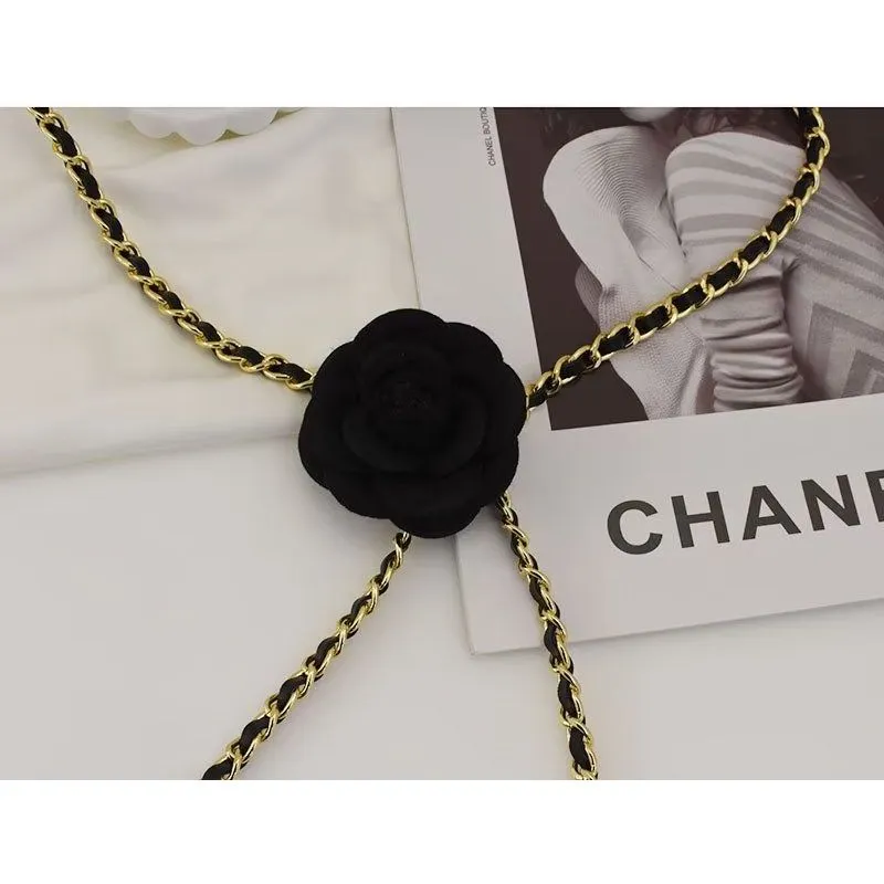 MetalChic Casual & Elegant Alloy-Buckle Metal Belt