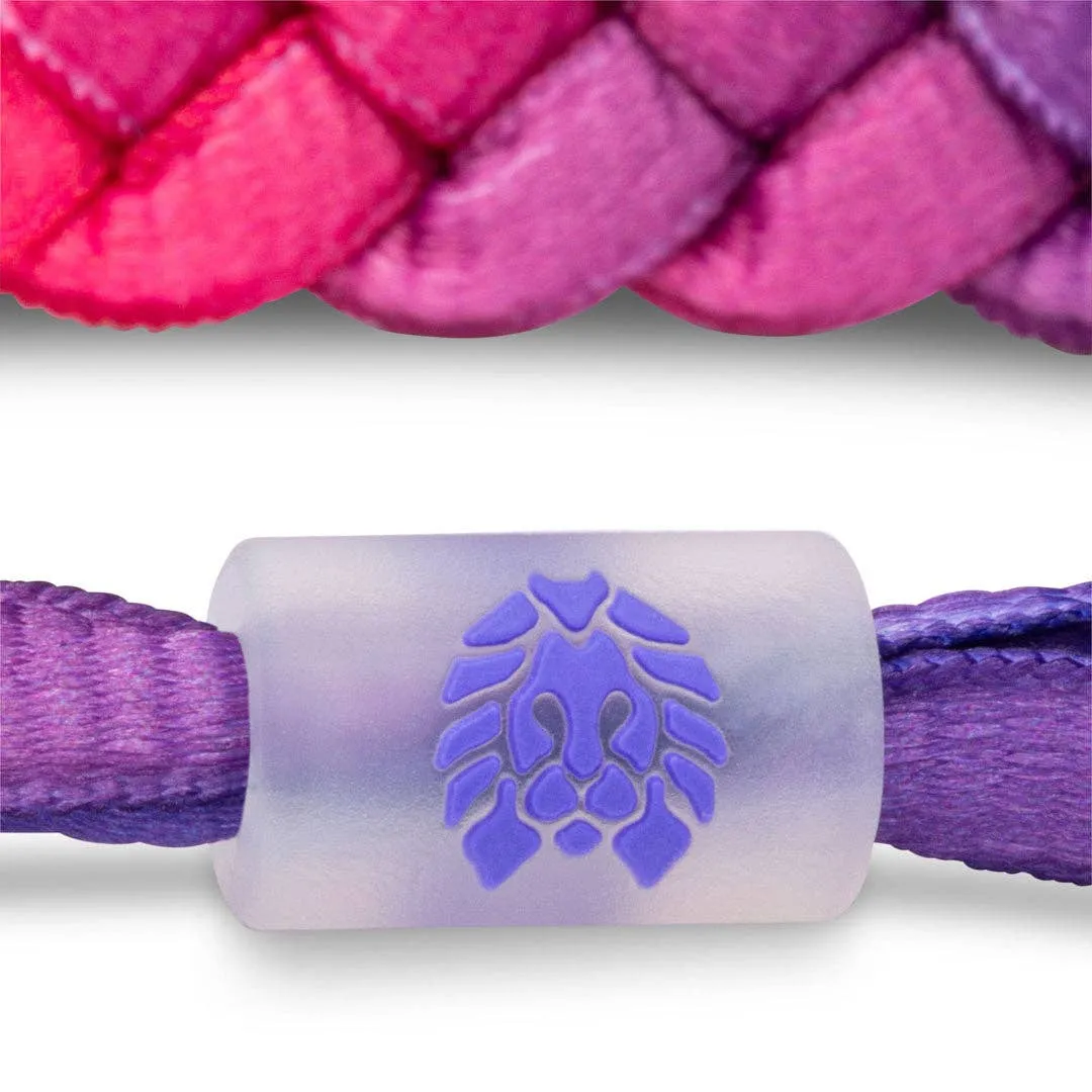 Multi-Colored Braided Bracelet: Equals / Medium/Large
