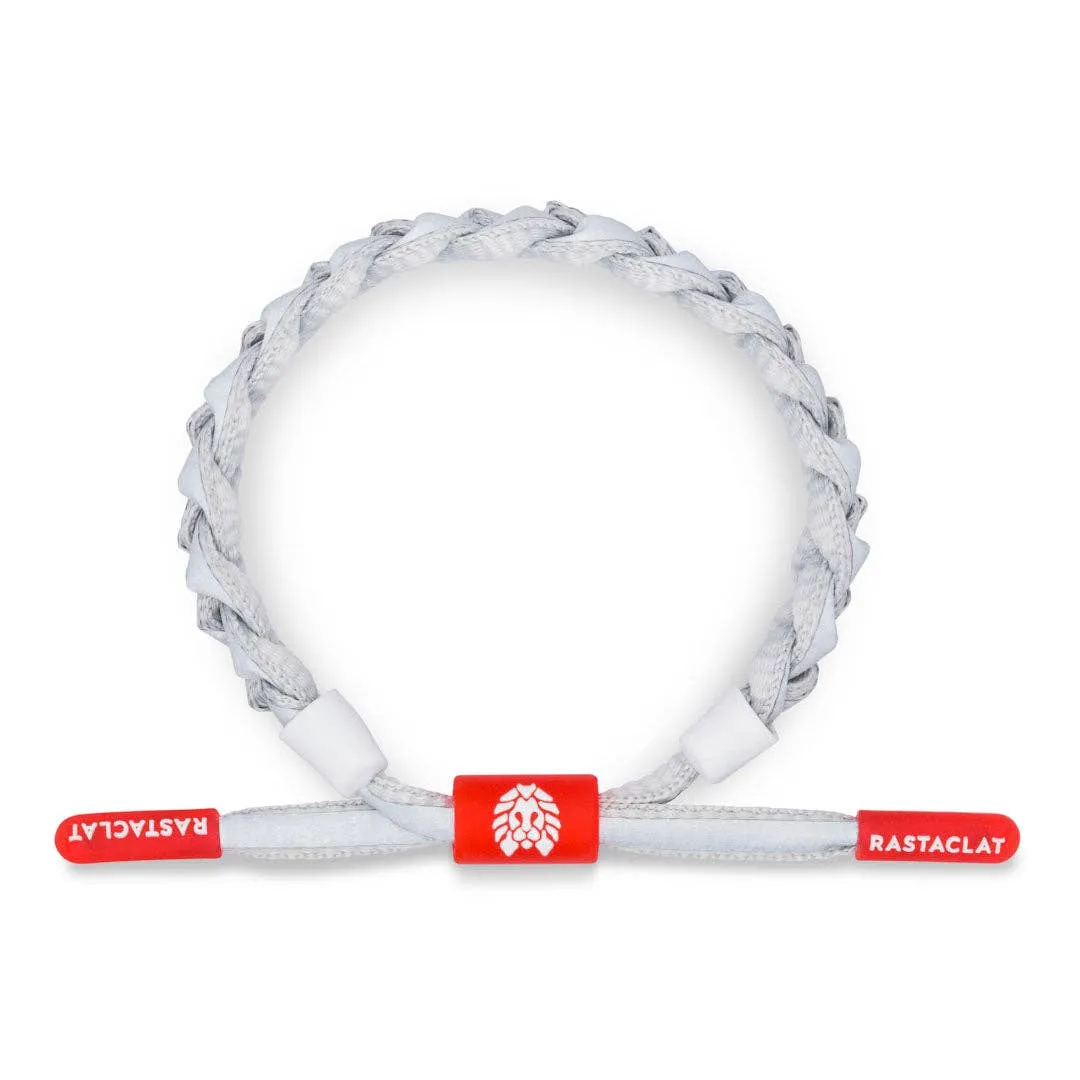 Multi-Colored Braided Bracelet: Grey Matter / Medium/Large