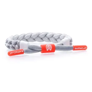 Multi-Colored Braided Bracelet: Grey Matter / Medium/Large