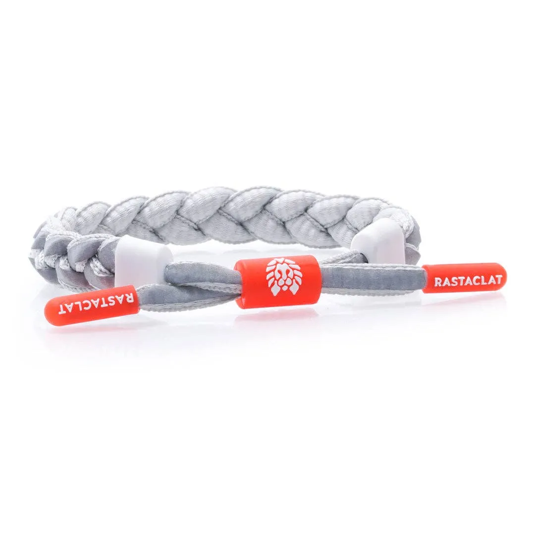 Multi-Colored Braided Bracelet: Grey Matter / Medium/Large