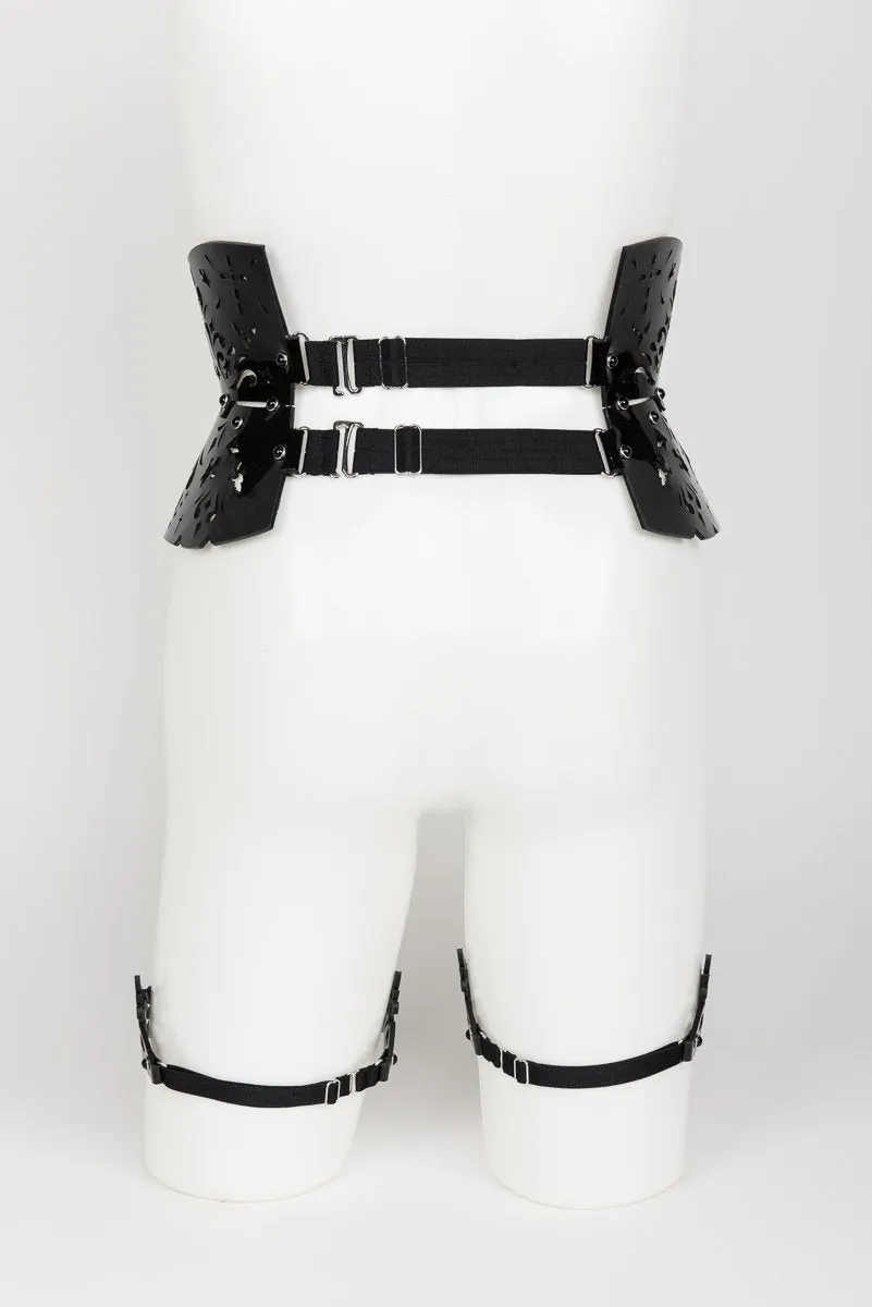 Nero Waist Garter Belt