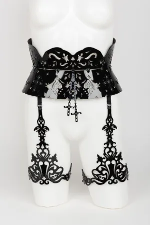 Nero Waist Garter Belt