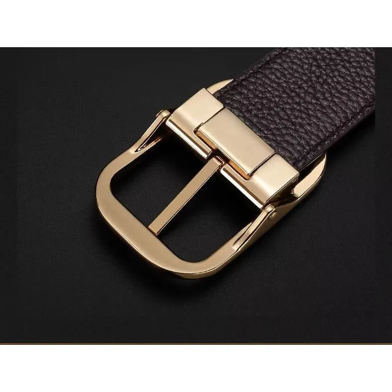 PlaidLux CrocLeather Belt