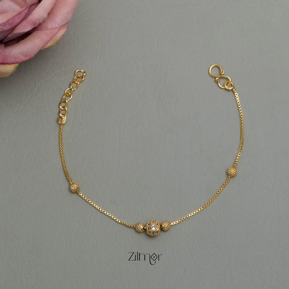 PP101873 - Gold Toned  Daily Wear Bracelet