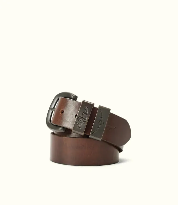 R.M.Willams Drover Belt Light Chocolate