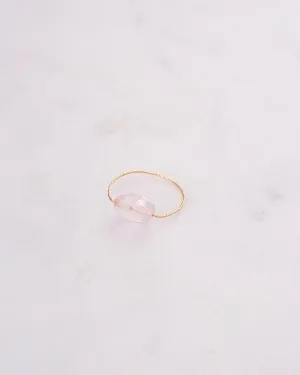 Rose Quartz Daily Serenity Ring