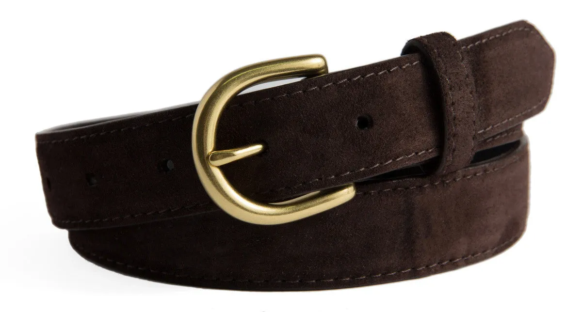 Soho Belt, (1.25") Gold Buckle