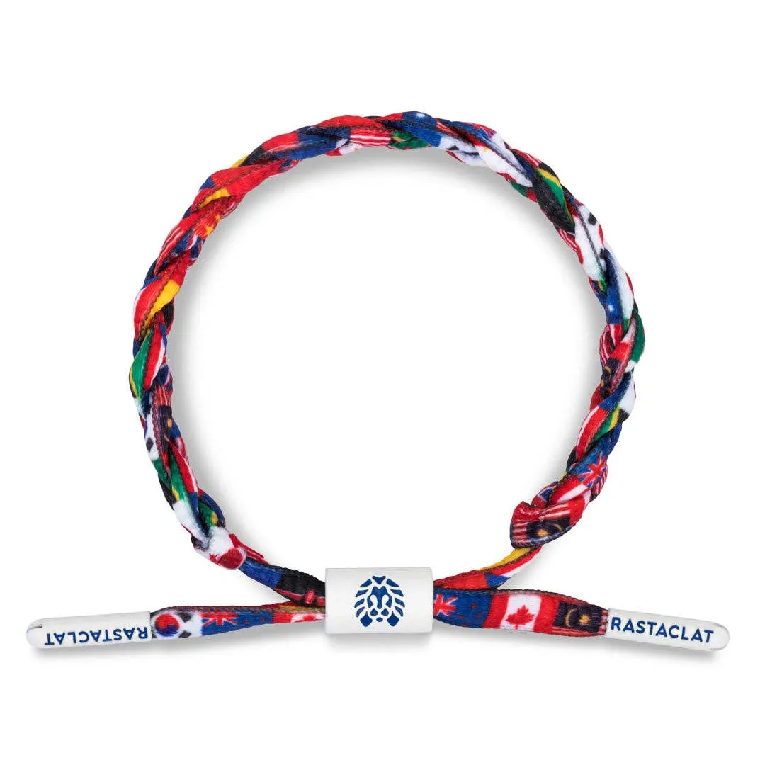 Solid Printed Bracelet: Asphalt / Medium/Large