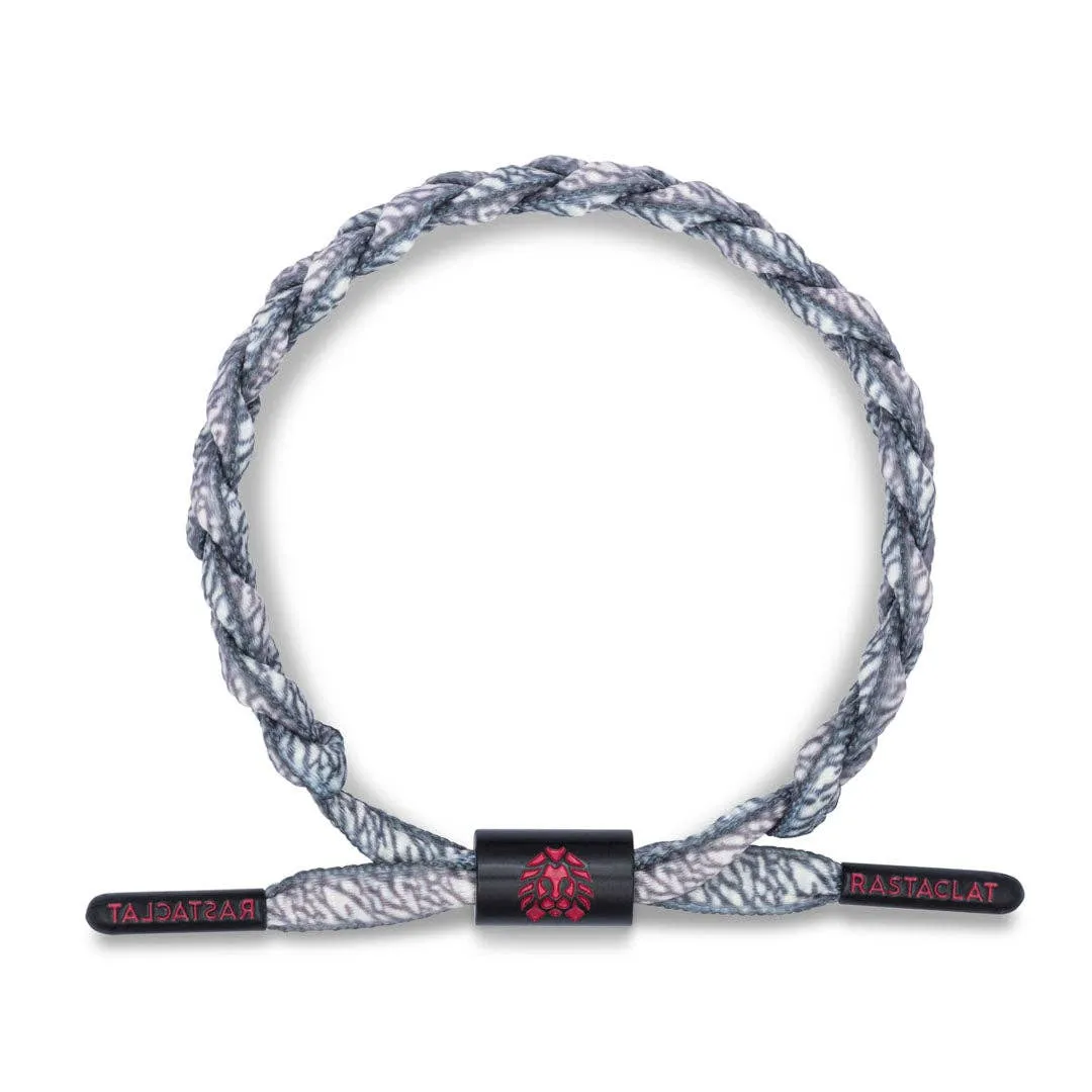 Solid Printed Bracelet: Asphalt / Medium/Large