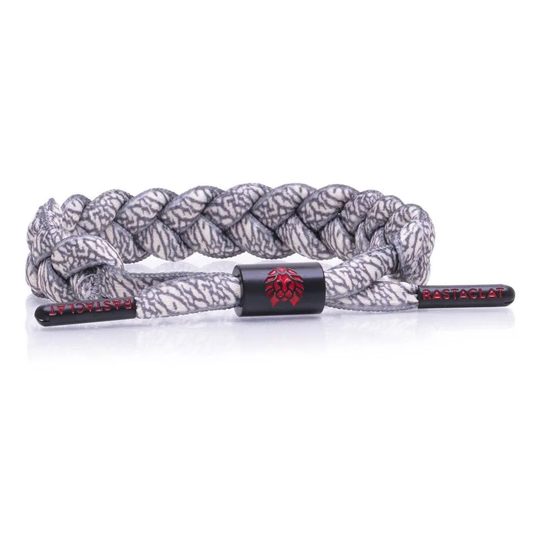 Solid Printed Bracelet: Asphalt / Medium/Large