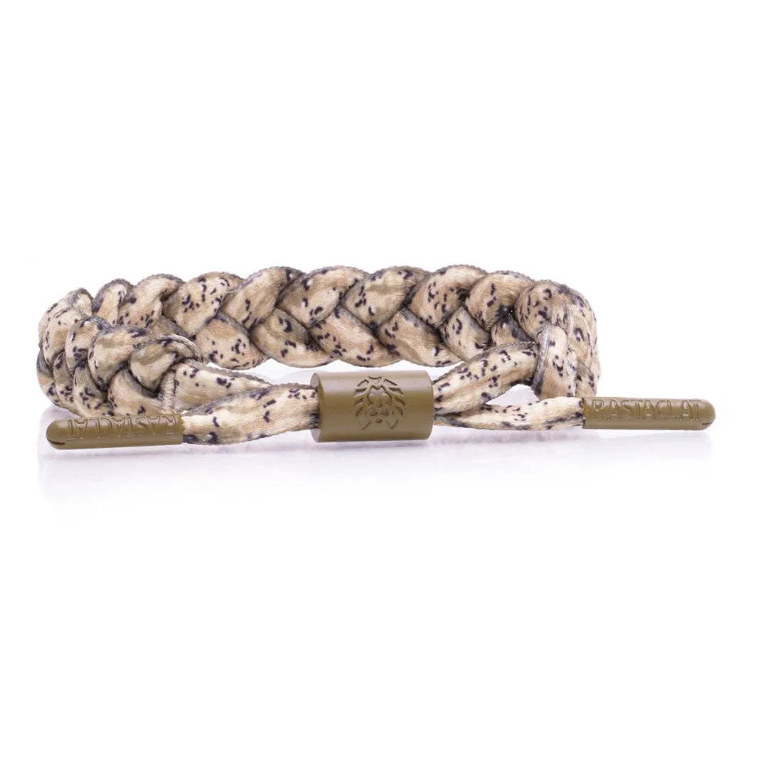 Solid Printed Bracelet: Asphalt / Medium/Large