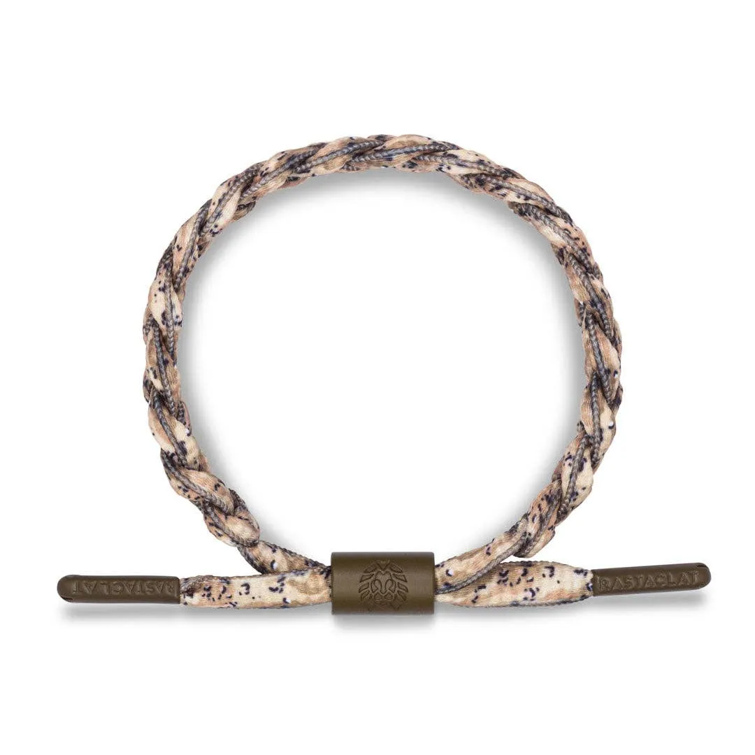 Solid Printed Bracelet: Asphalt / Medium/Large
