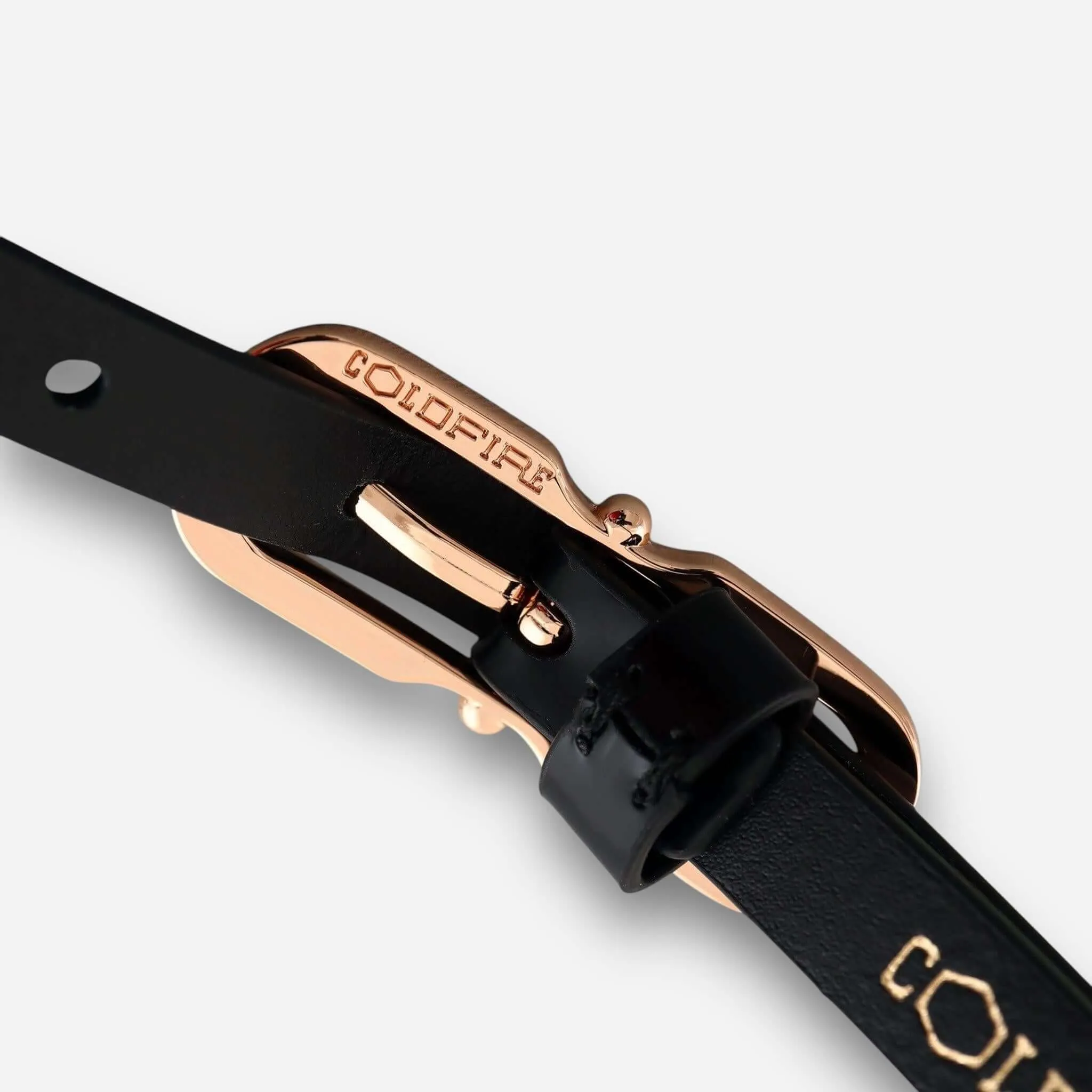 Solstice Gold - Black Semi Patent