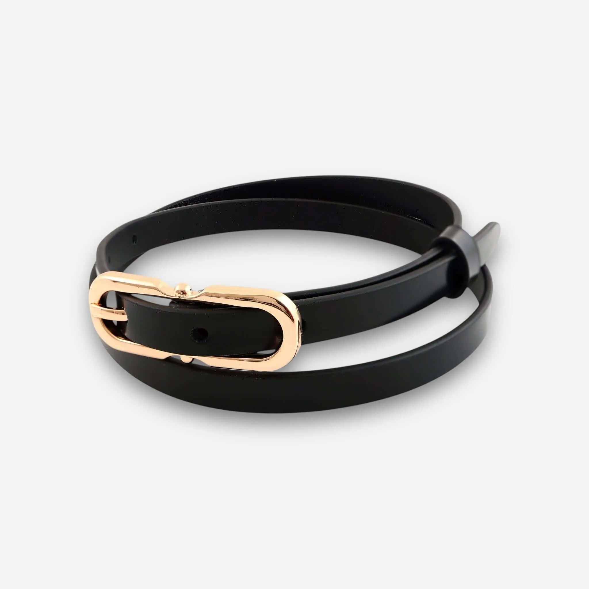 Solstice Gold - Black Semi Patent