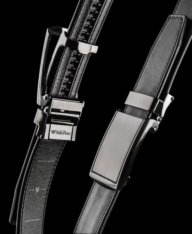 Steel Grey Golf Belt