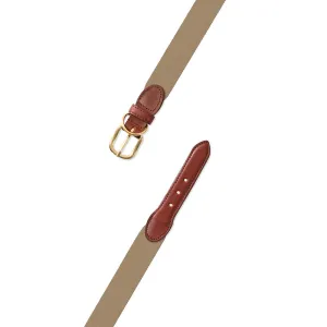 Tan Belgian Surcingle Dog Collar