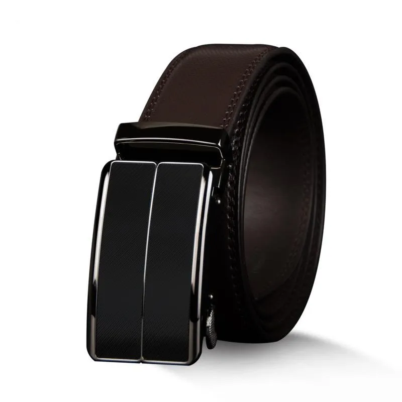 West Louis Cowhide Strap Elloy Buckle Belt