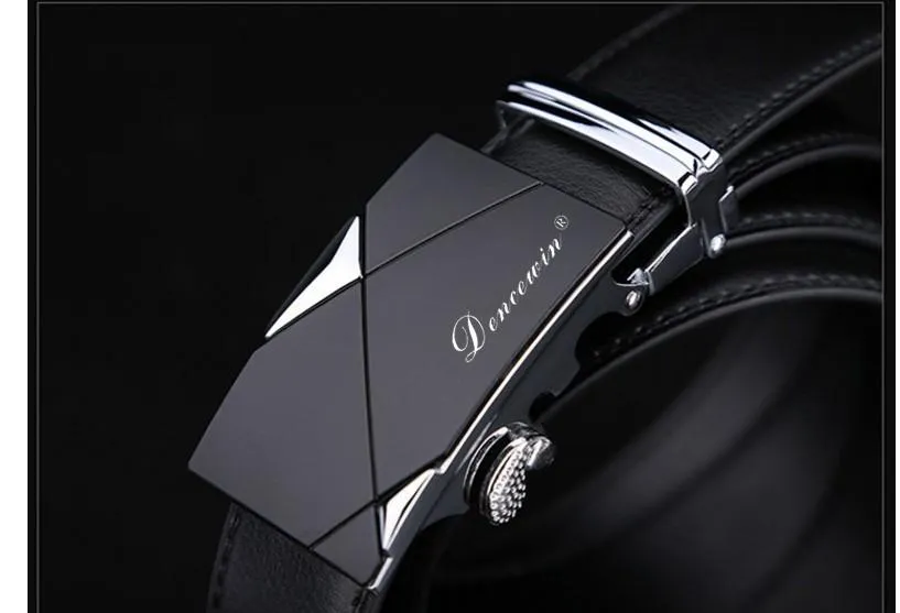 West Louis Cowskin Genuine Luxury Leather Belt